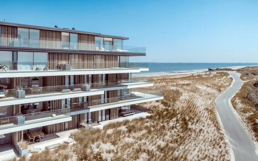 Residencias frente al mar con terrazas